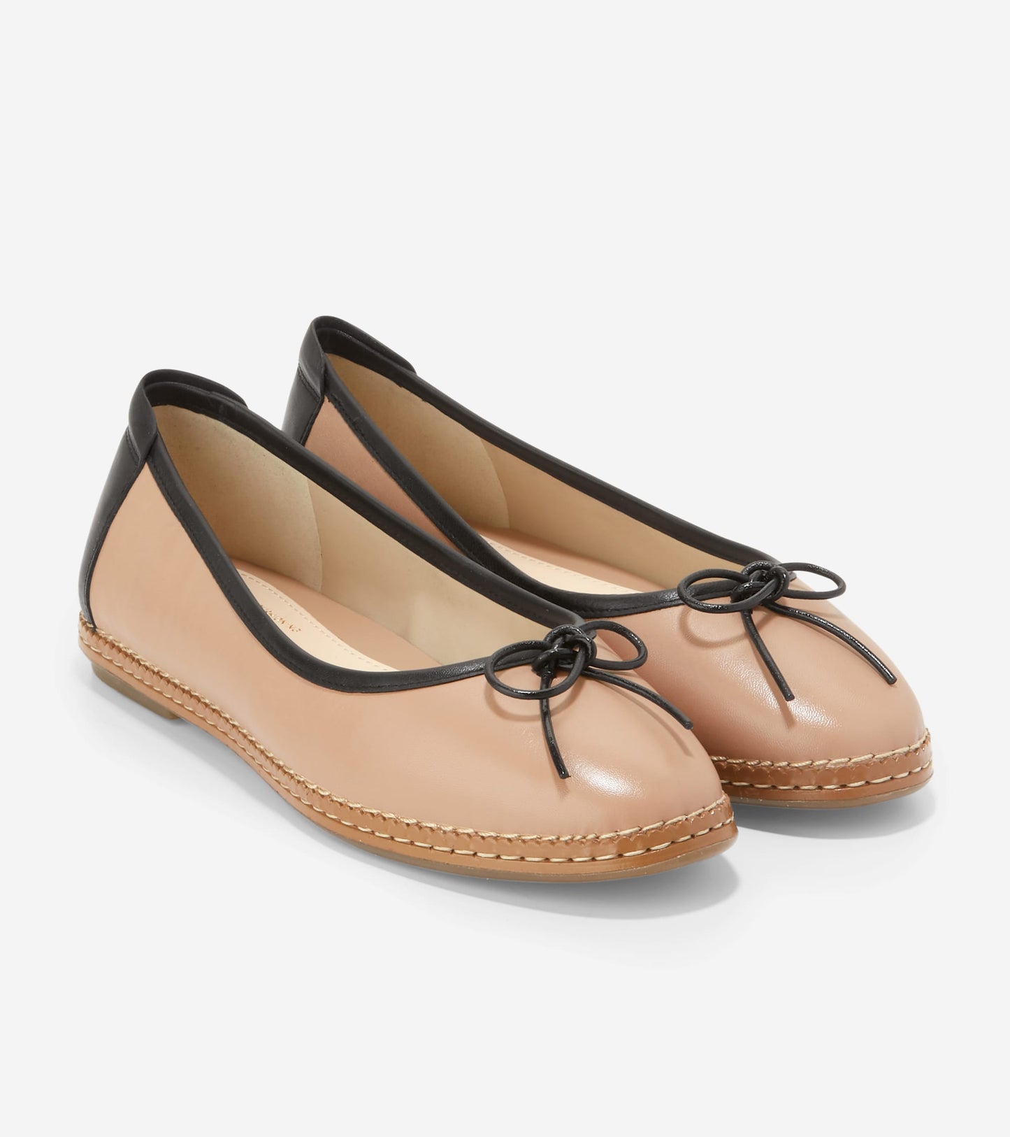 W20583:BRUSH SHEEP PROZE/ BLACK SHEEP PROZE/ BLACK GROSGRAIN/ BLACK LACES/DK NAT LTHR OS