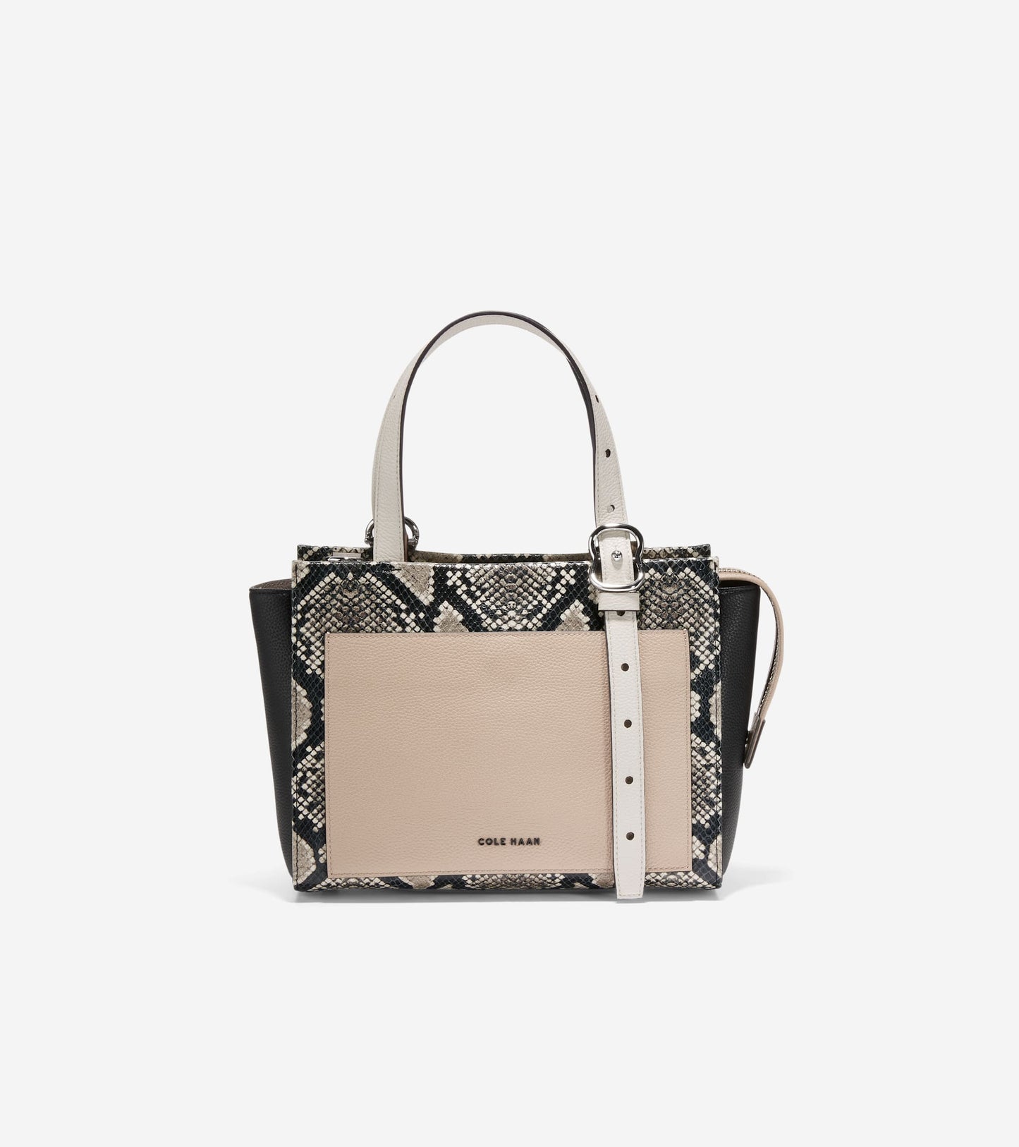 U06323:SNAKE PRINT / BLACK / SILVER BIRCH / DUNE:0000