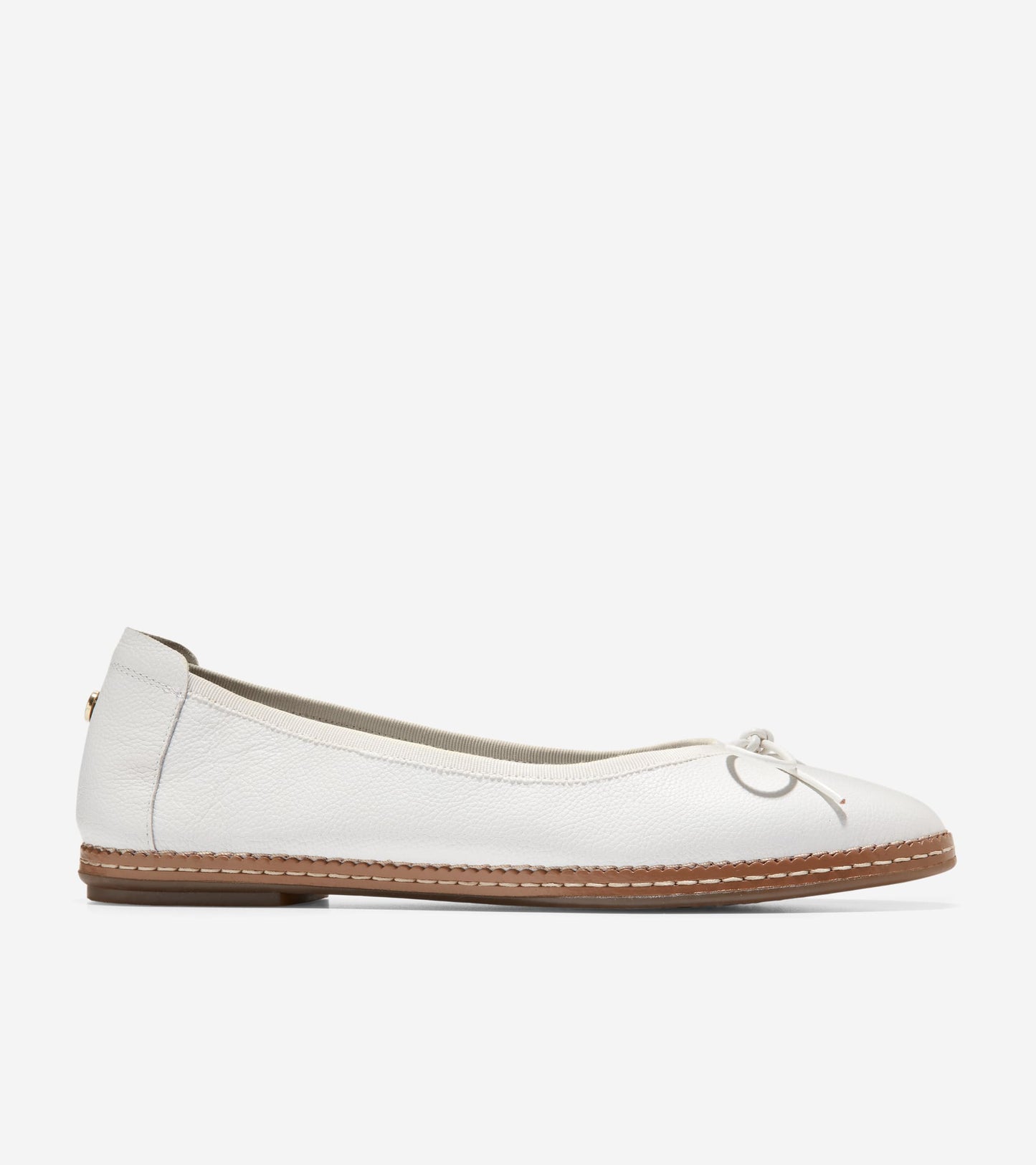 W24399:OPTIC WHITE OBERA SOFT/TONAL GROSSGRAIN/BRSHD GLD HW/DK NAT OS