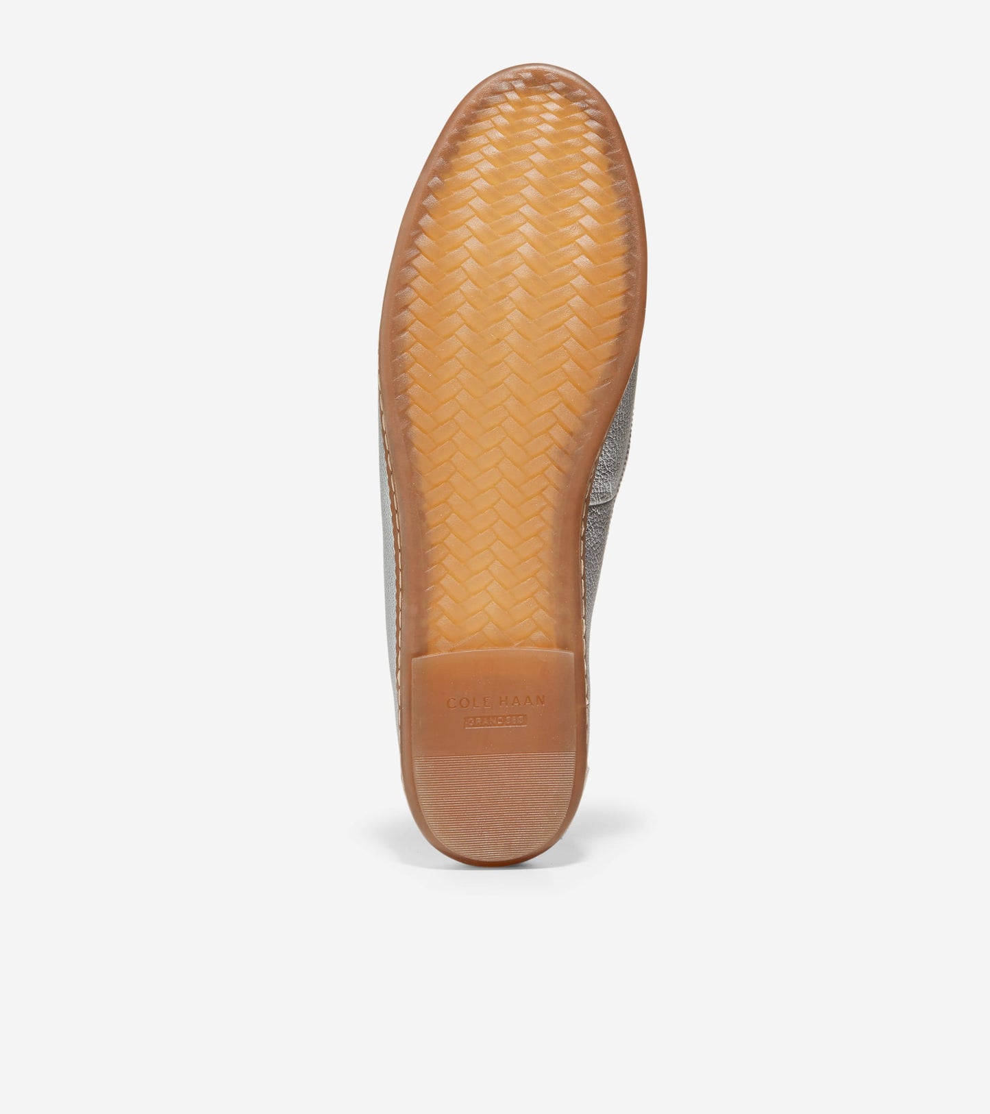 W25150:SILVER IDRA/MCRCHP GROSSGRAIN/BRSHD GLD HW/DK NAT OS