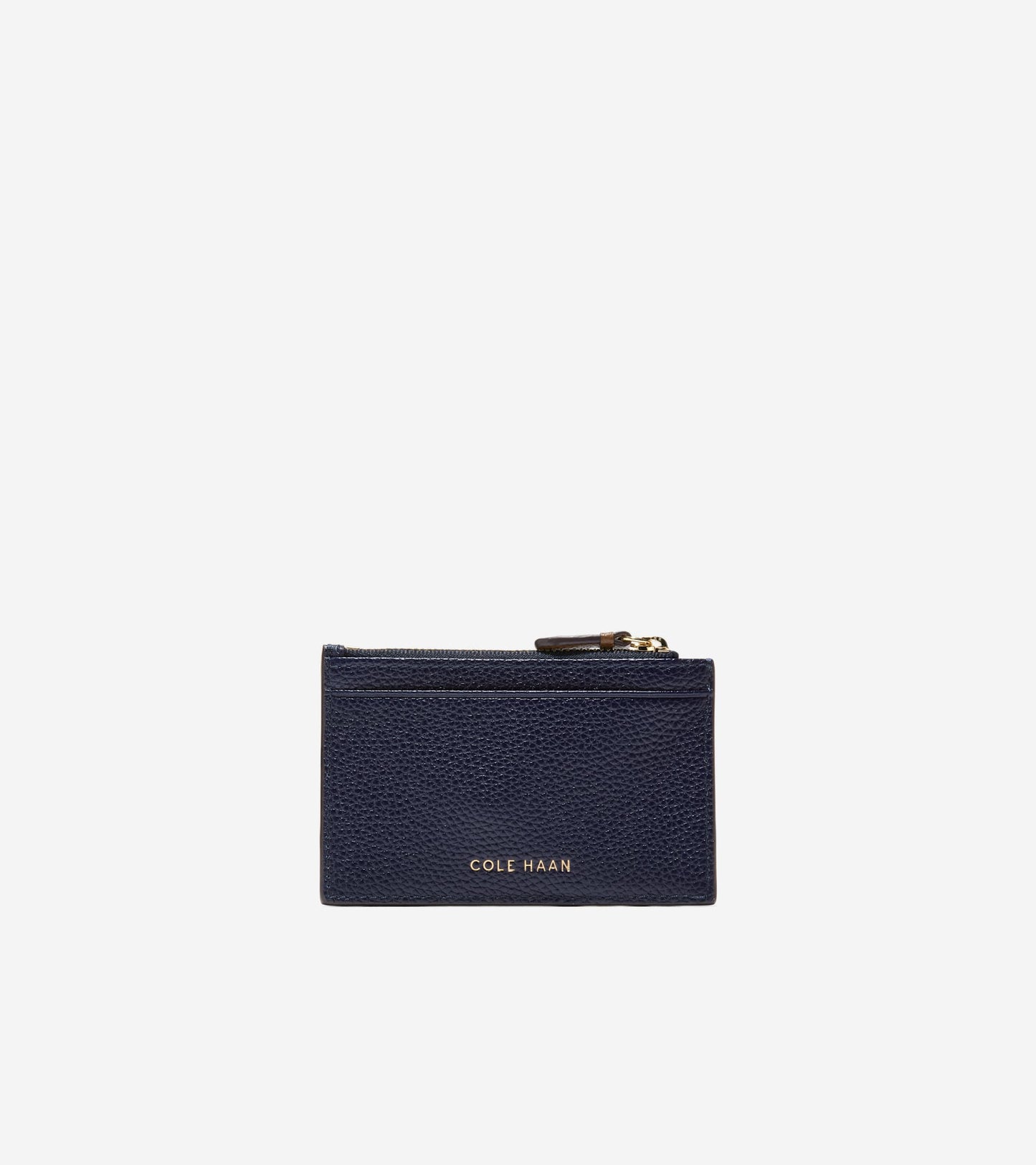 Leather Zip Card Case