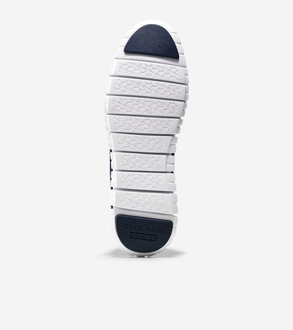 W06730:MARINE BLUE KNIT/LEATHER/OPTIC WHITE