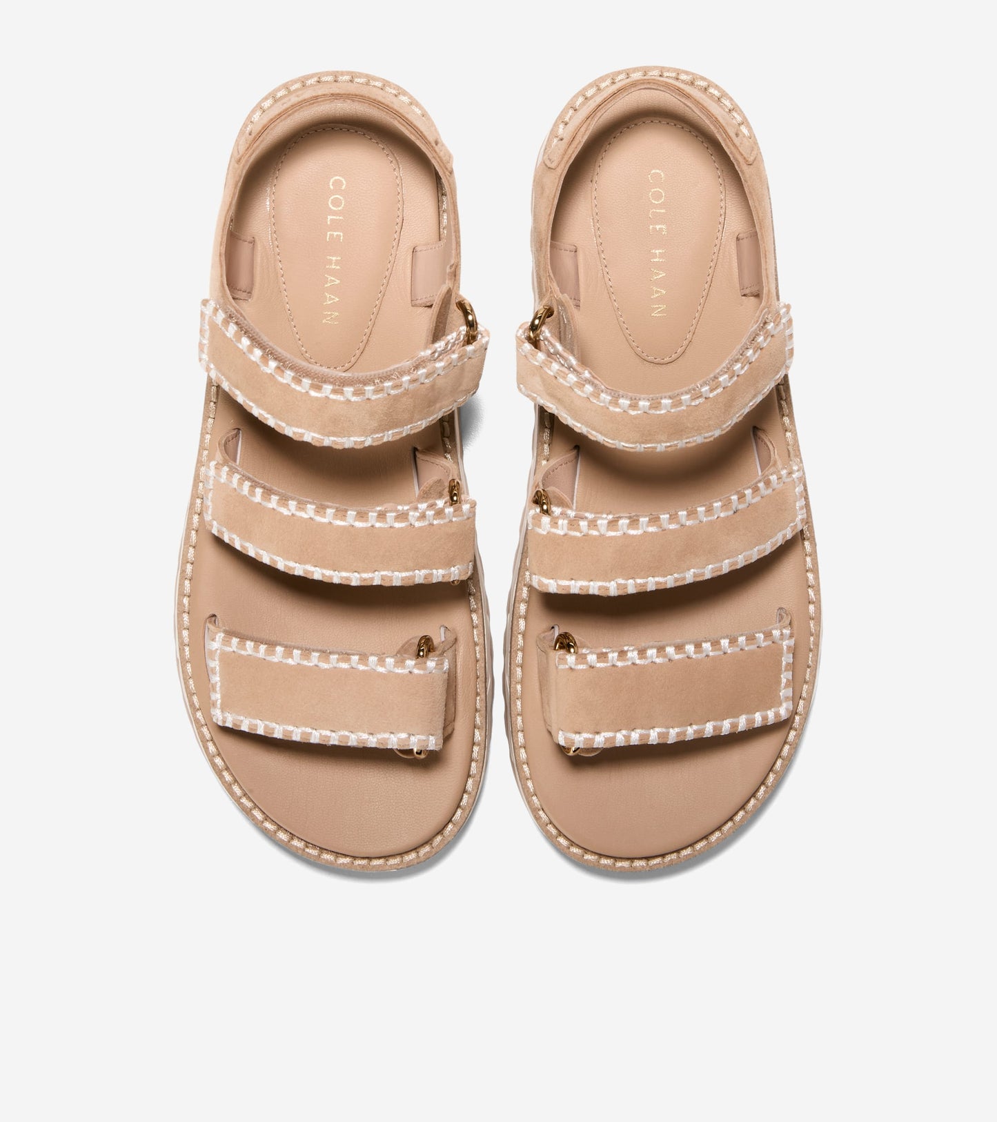 W33220:CH TUSCAN SAND SUEDE/IVORY-CH TUSCAN SAND