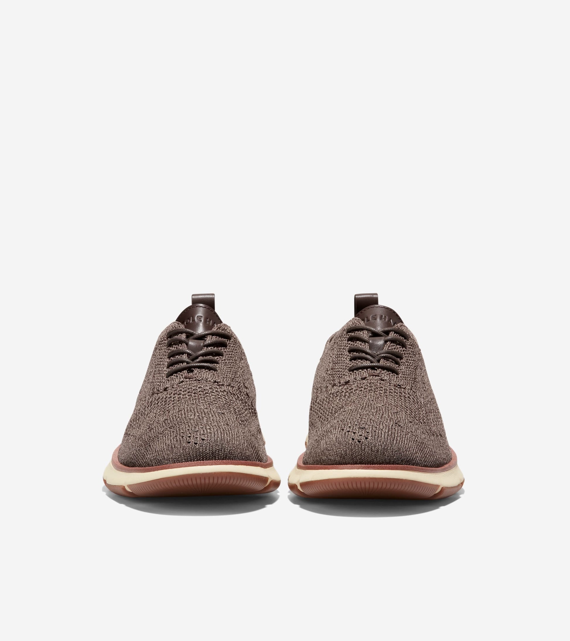 C35650:CH DARK CHOCOLATE KNIT/LEATHER/ALABASTER GLEAM-CH LIGHT WHISKEY