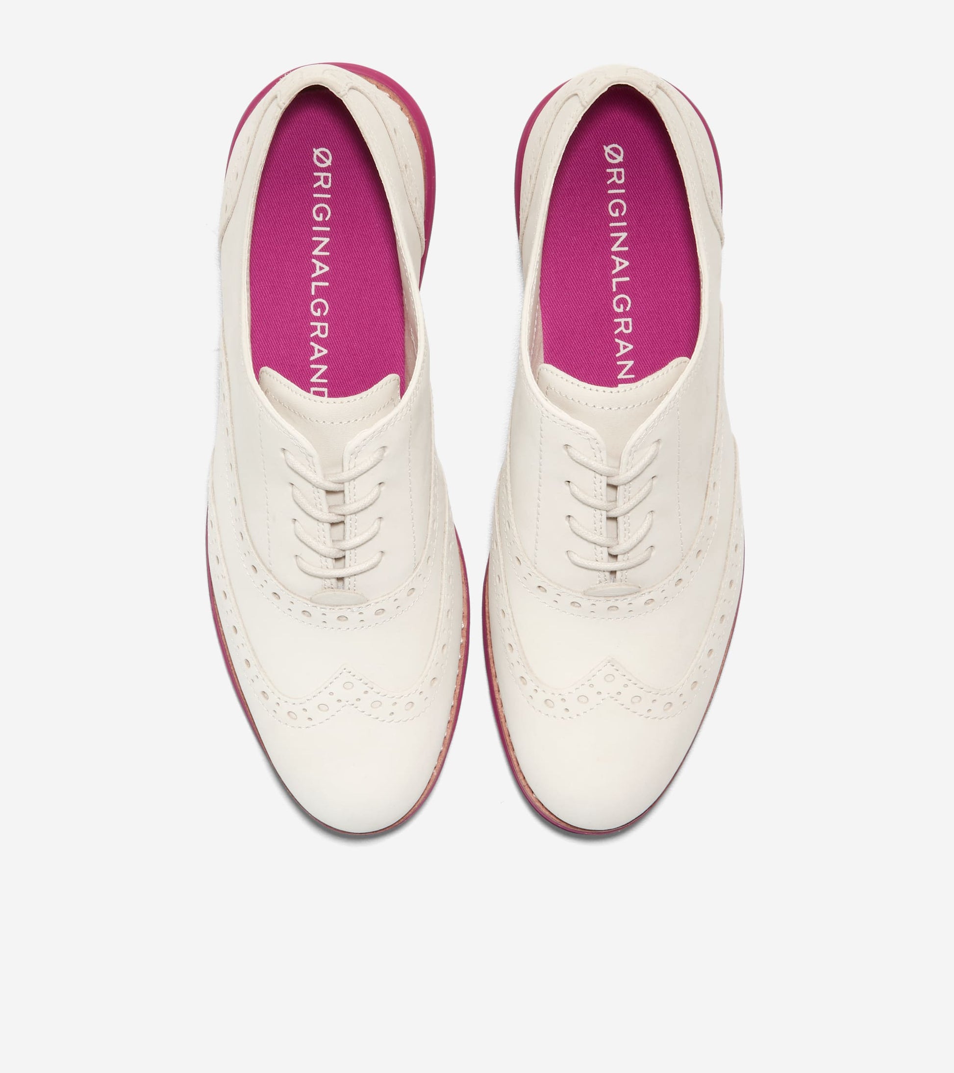 W24361:BIRCH TUMBLED NUBUCK/ FESTIVAL FUSCHIA FB/ FESTIVAL FUSCHIA MIDSOLE