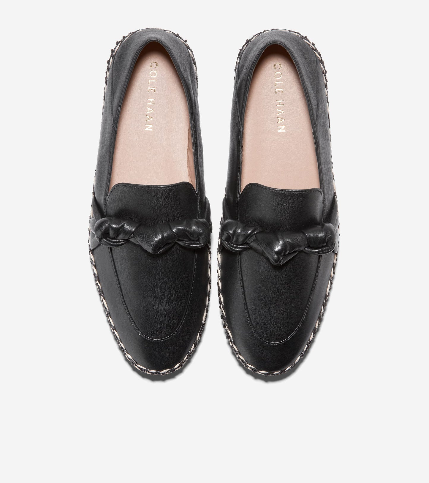 W26289:BLACK NUDO/ BLACK & IVORY JUTE/ GUM OS