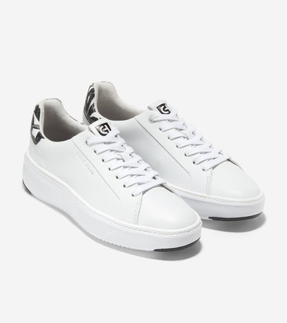 W28084:OPTIC WHITE/BLACK & WHITE TROPICAL PRINT