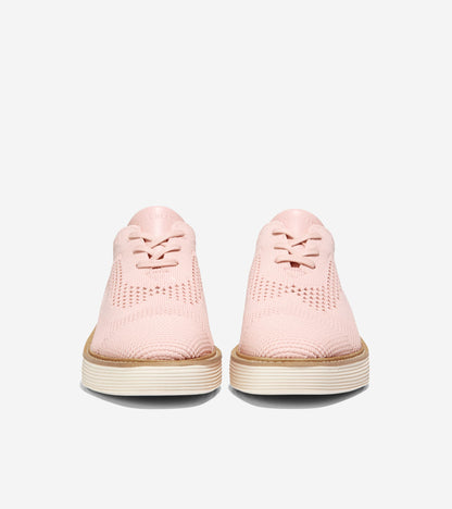 W28353:ROSE SMOKE KNIT/IVORY