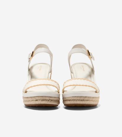 W37032:CH POWDER LEATHER / NATURAL RAFFIA