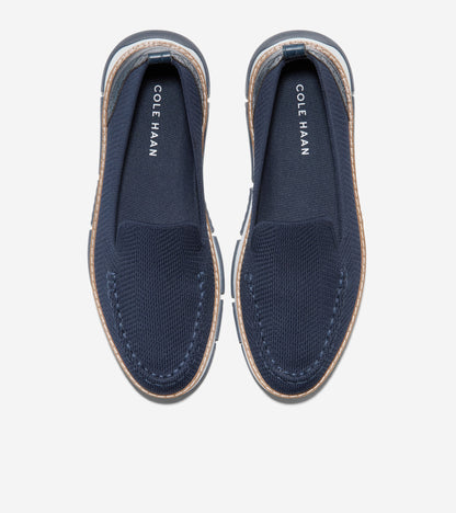 W32504:NAVY BLAZER KNIT/CROC PRINT/WHITE