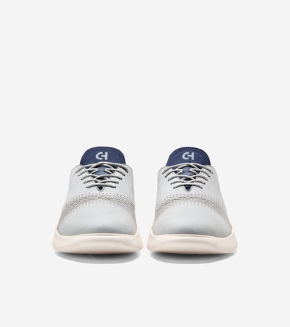 C43258:HARBOR MIST NUBUCK / NAVY BLAZER / IVORY