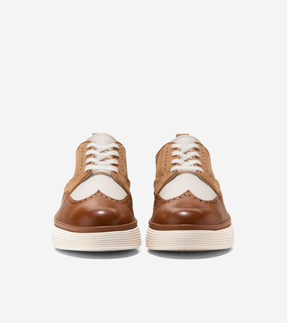 W35200:BRIT TAN/IVORY/BISCUIT SUEDE