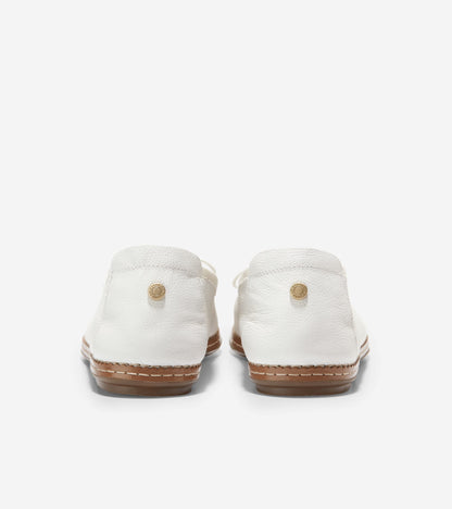 W24399:OPTIC WHITE OBERA SOFT/TONAL GROSSGRAIN/BRSHD GLD HW/DK NAT OS