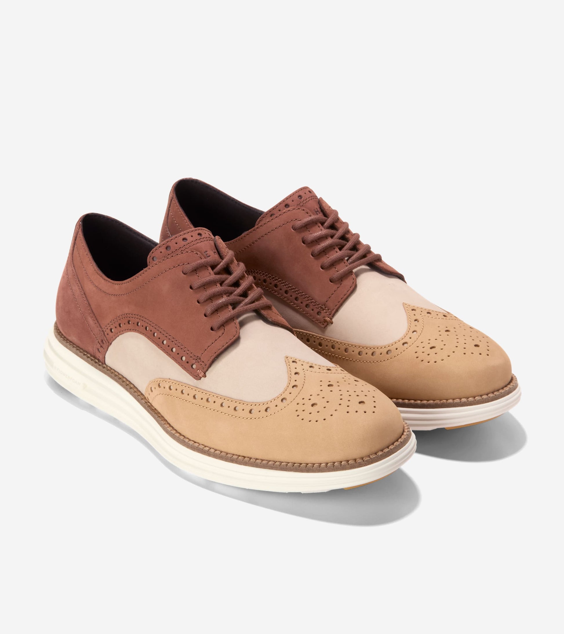 C42271:CH DK CUOIO NUBUCK / CH FARRO / IVORY