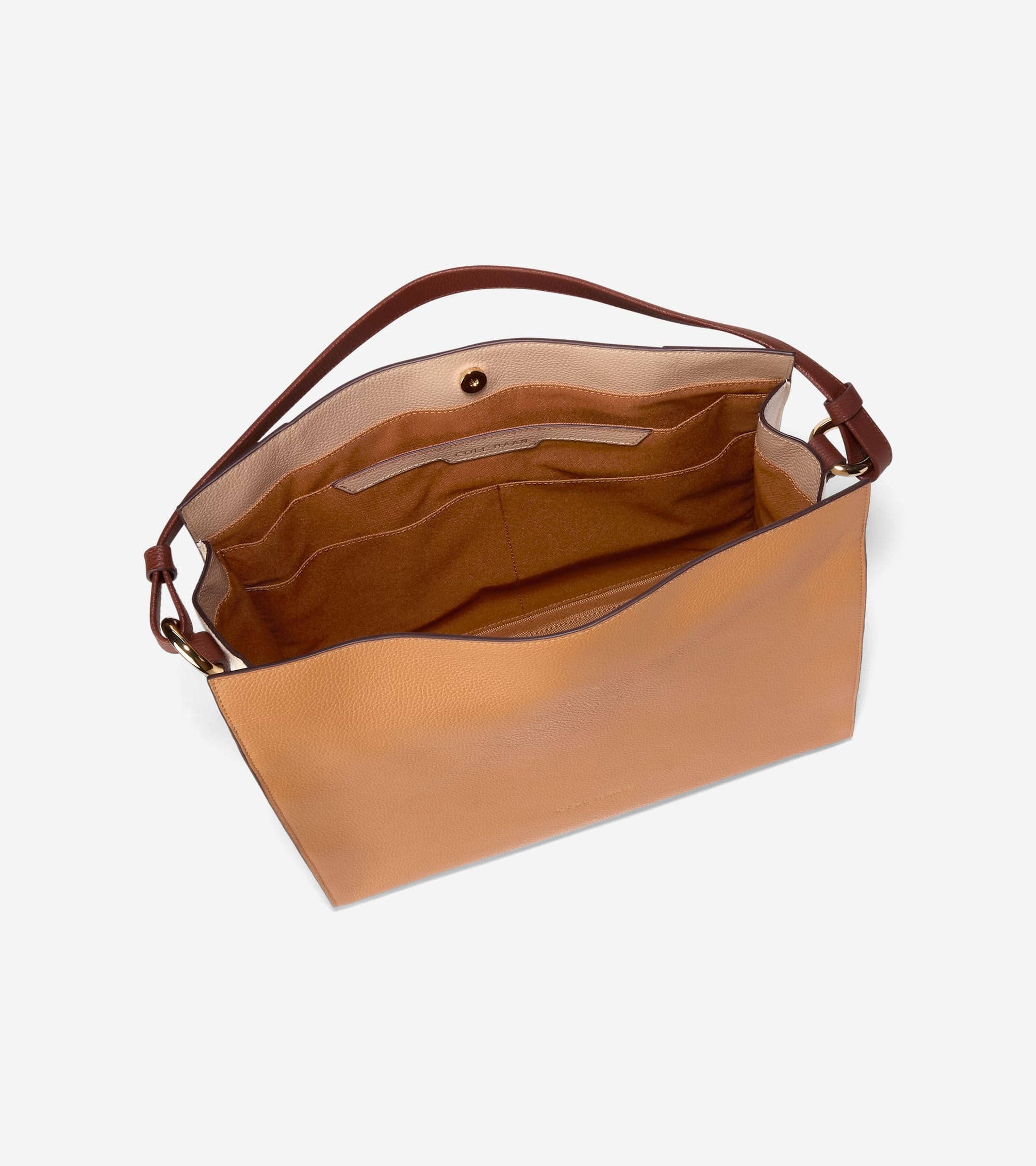 U07629:NEUTRAL COLOR BLOCK BISCUIT / IVORY / CH DK CUOIO:0000