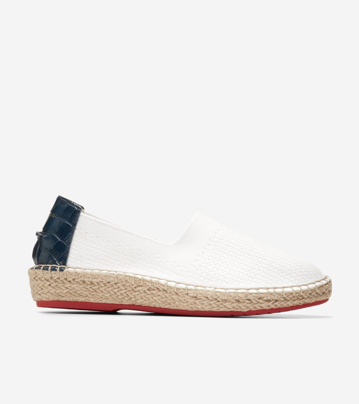 W25829:4TH OF JULY MARKETING: OPTIC WHITE KNIT/MOONLIT OCEAN LTR/TRUE RED OS
