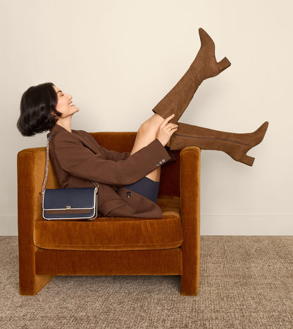 U07789:CH MIDNIGHT MOON/ CH SPICED BROWN/ IVORY:null