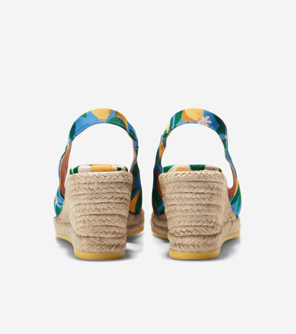 W27457:AZURE BLUE LEMON PRINT