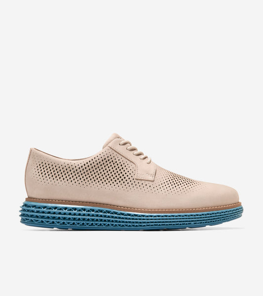 C40579:LT SESAME NUBUCK / CH NATURAL / PROVINCIAL BLUE