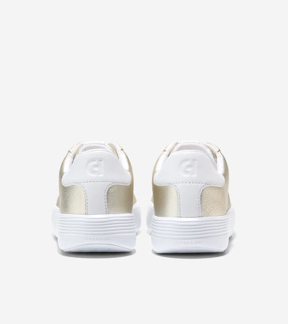 W29955:SOFT GOLD METALLIC/OPTIC WHITE