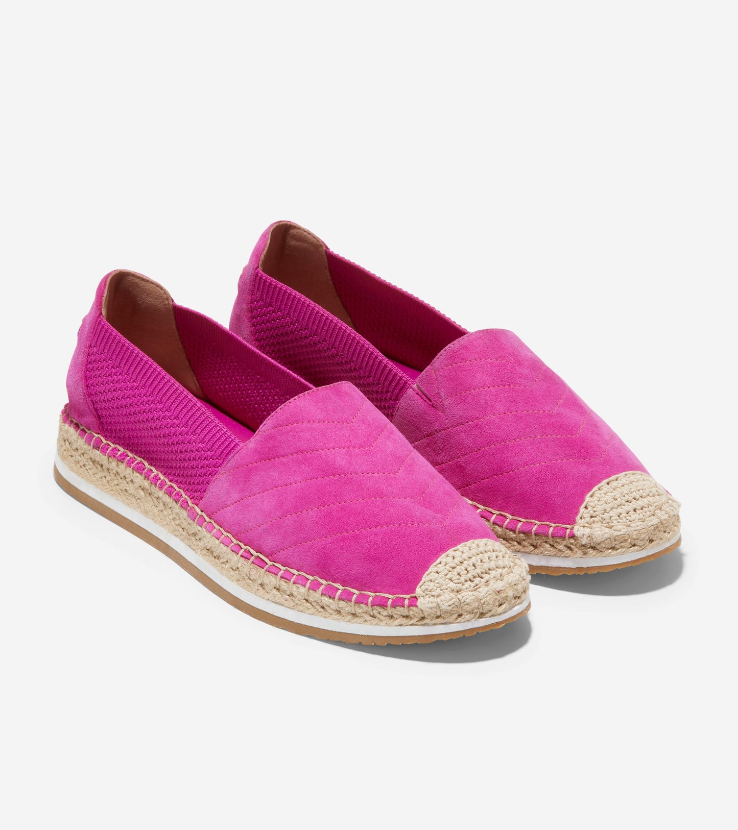 W25220:FESTIVAL FUCHSIA SDE & KNIT/TONAL FB/NAT JUTE/OPTC WHT MS/GUM OS