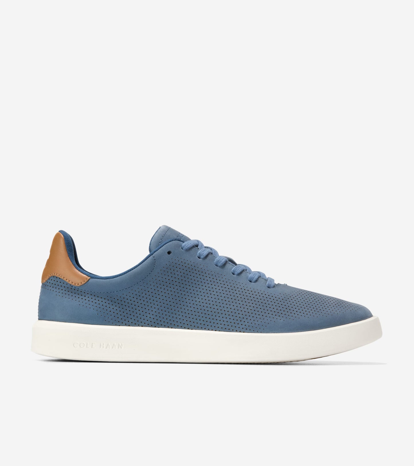 C41693:CHINA BLUE NUBUCK / CH GOLDEN TOFFEE / IVORY
