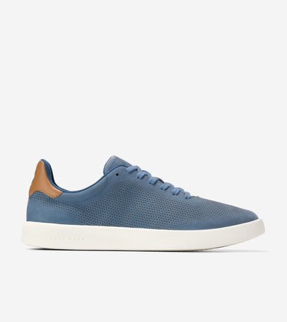 C41693:CHINA BLUE NUBUCK / CH GOLDEN TOFFEE / IVORY