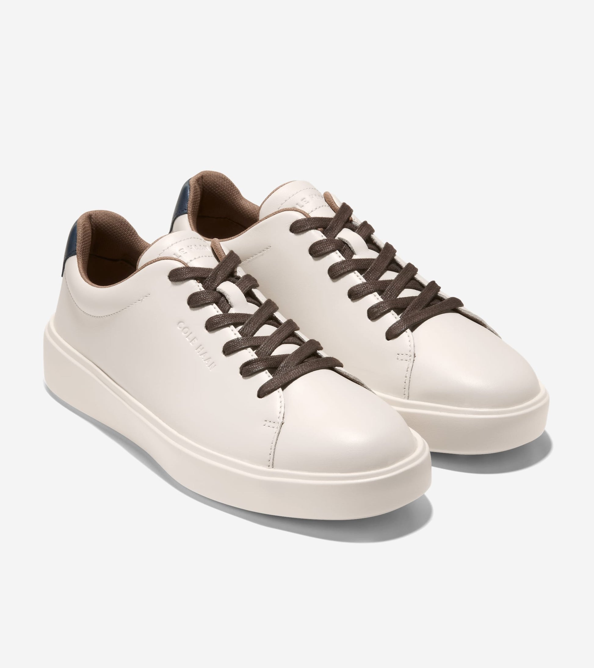 C43580:IVORY / NAVY BLAZER / CH DARK CHOCOLATE