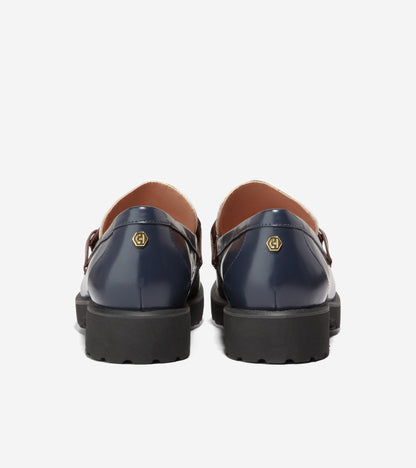 W27249:NAVY BLAZER/IVORY/CORDOVAN LTR