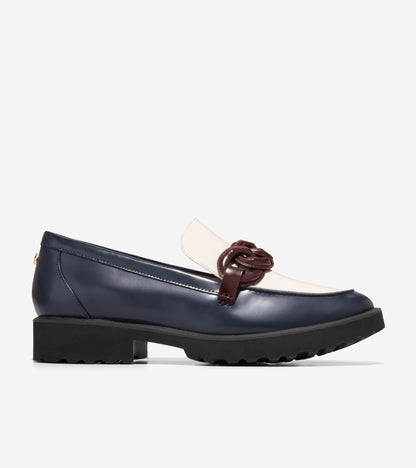 W27249:NAVY BLAZER/IVORY/CORDOVAN LTR