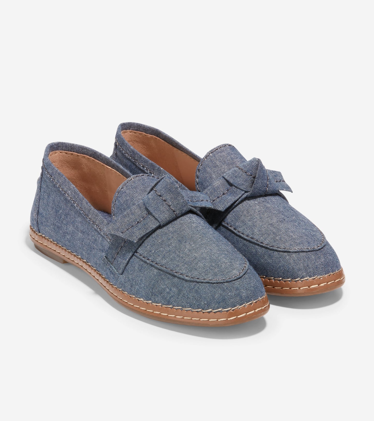W25761:DK CHAMBRAY/DK NAT OS