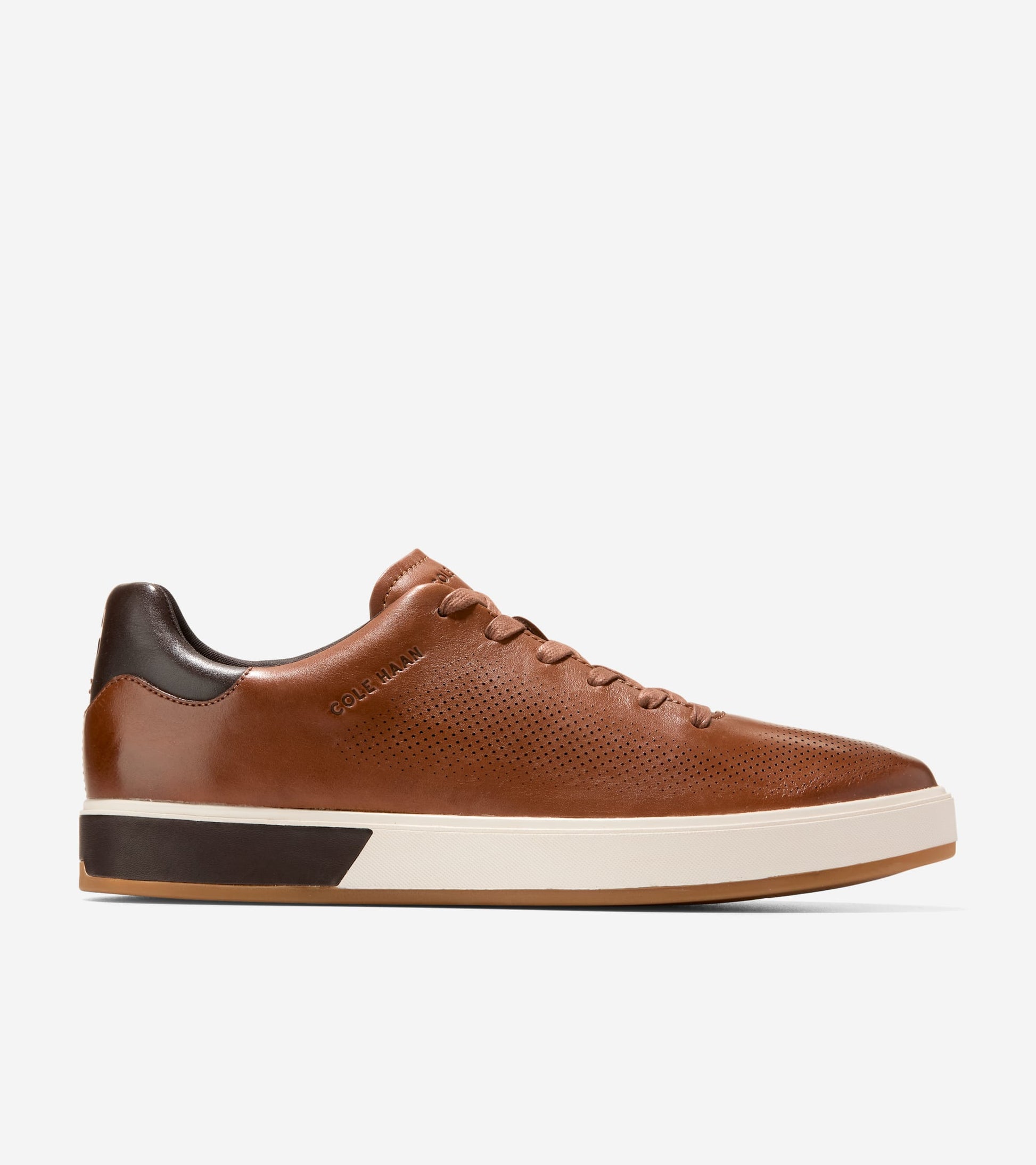 C40833:BRITISH TAN/DK CHOCOLATE/IVORY