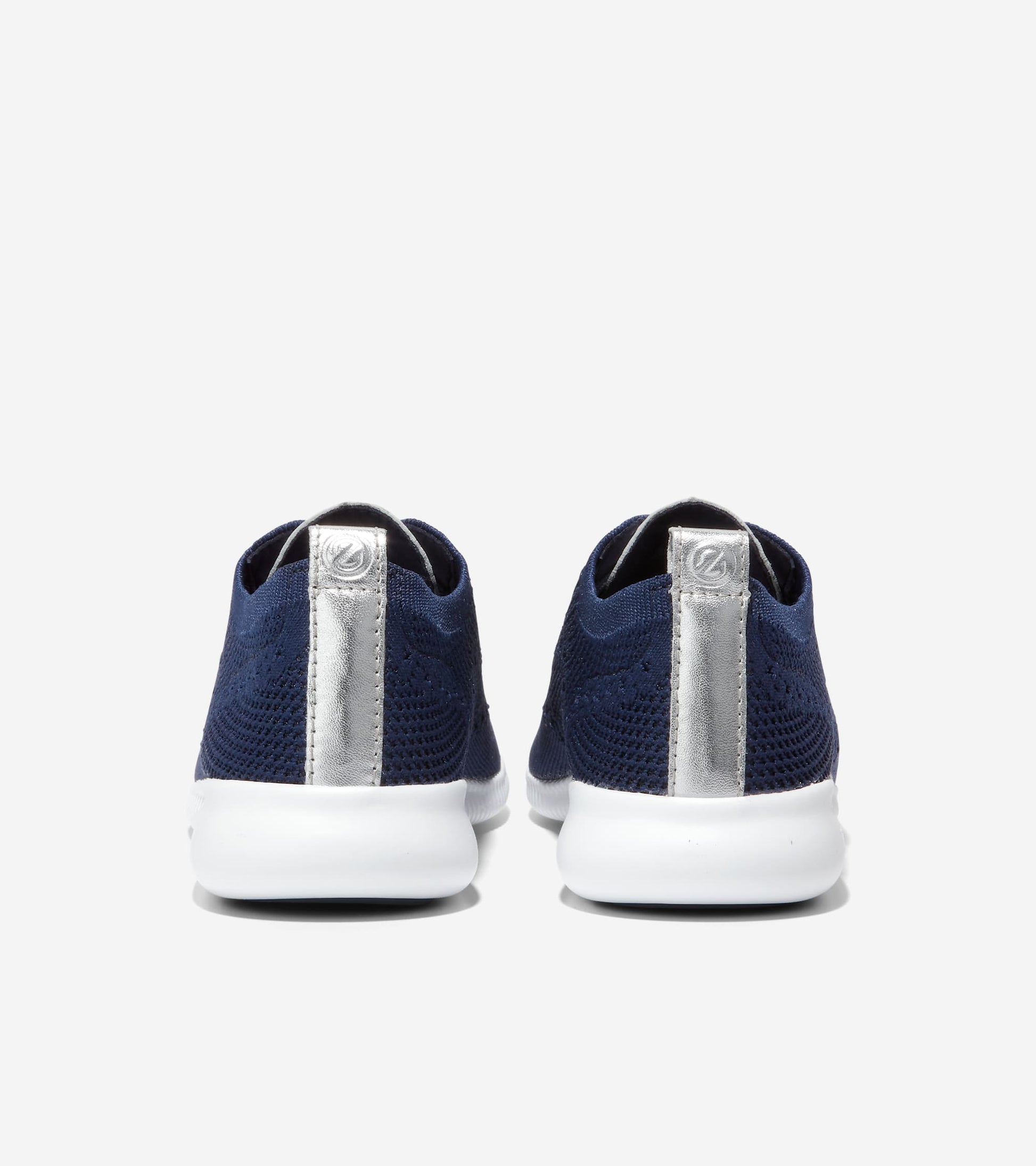 W10586:MARINE BLUE KNIT/CH ARGENTO METALLIC/OPTIC WHITE