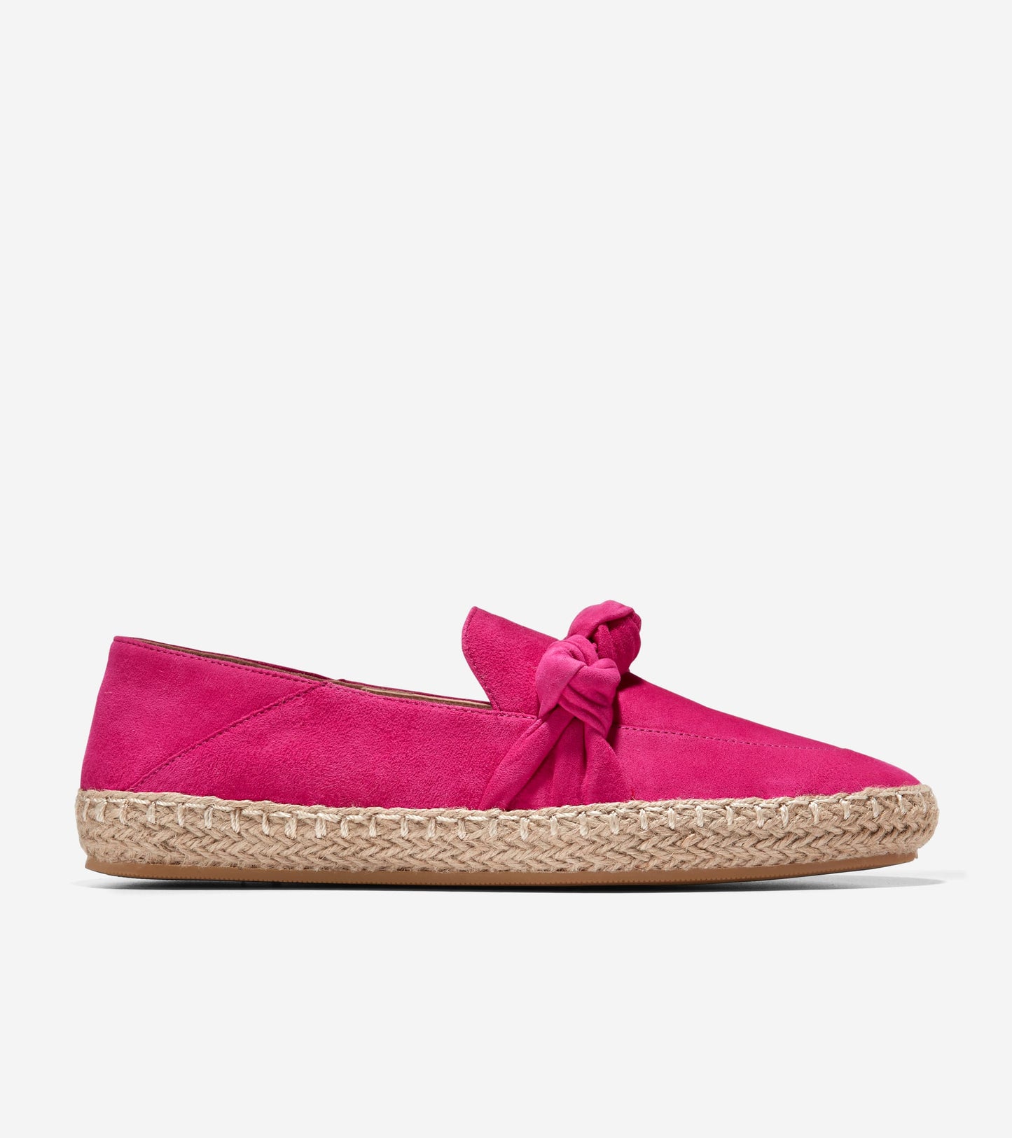 W28162:PINK PEACOCK SUEDE/NAT JUTE