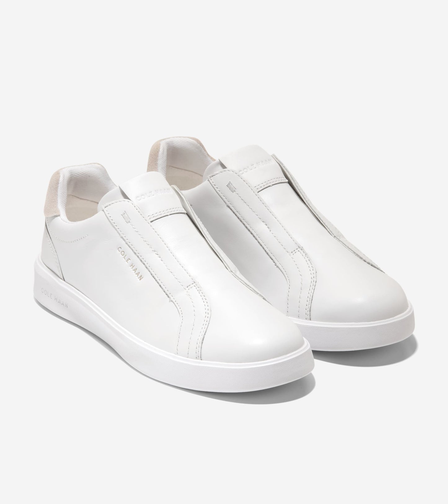 W34137:WHITE LTR/CH LT SESAME SUEDE