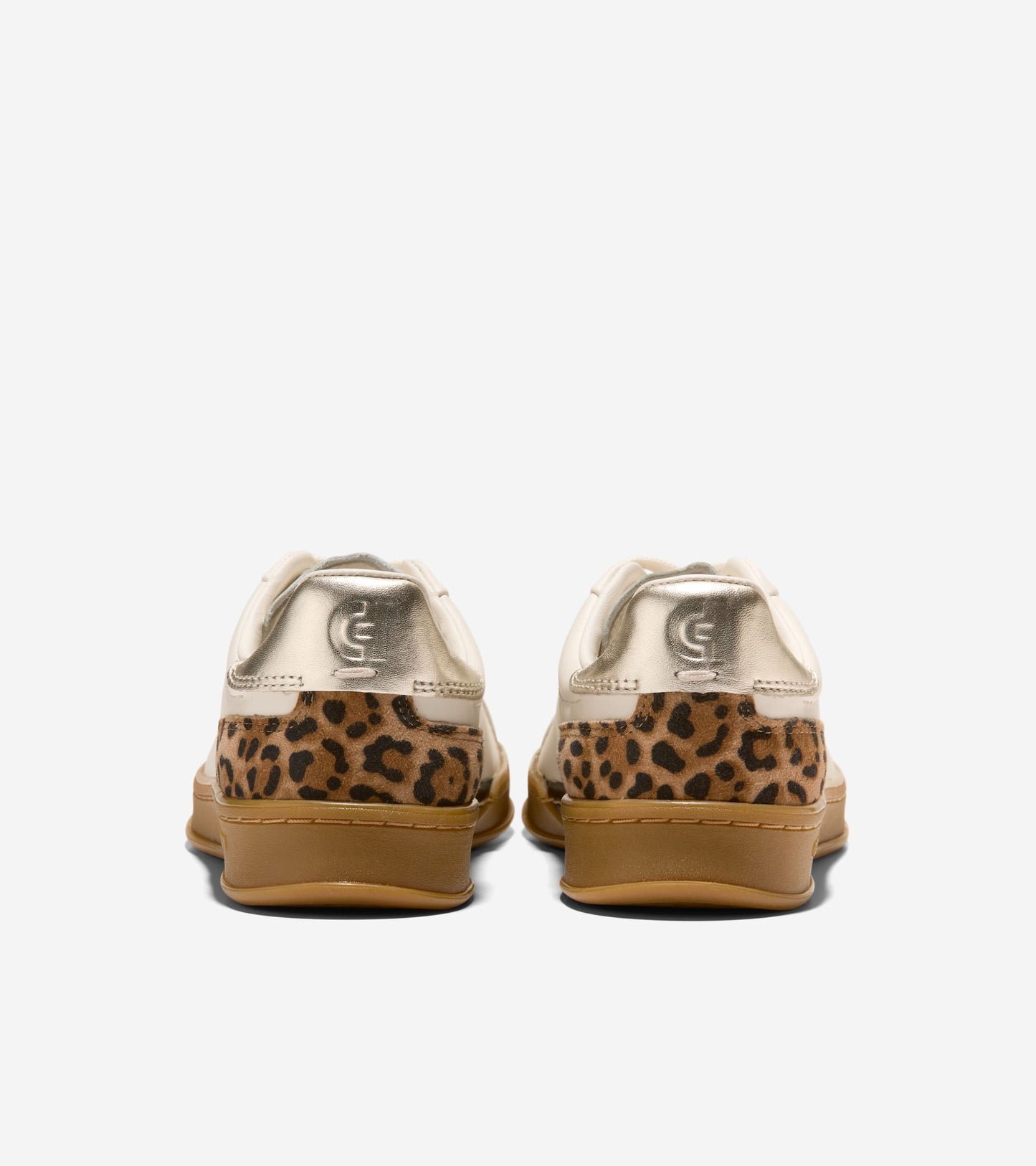 W34981:IVORY/LEOPARD PRNT SUEDE/GOLD METALLIC/GUM