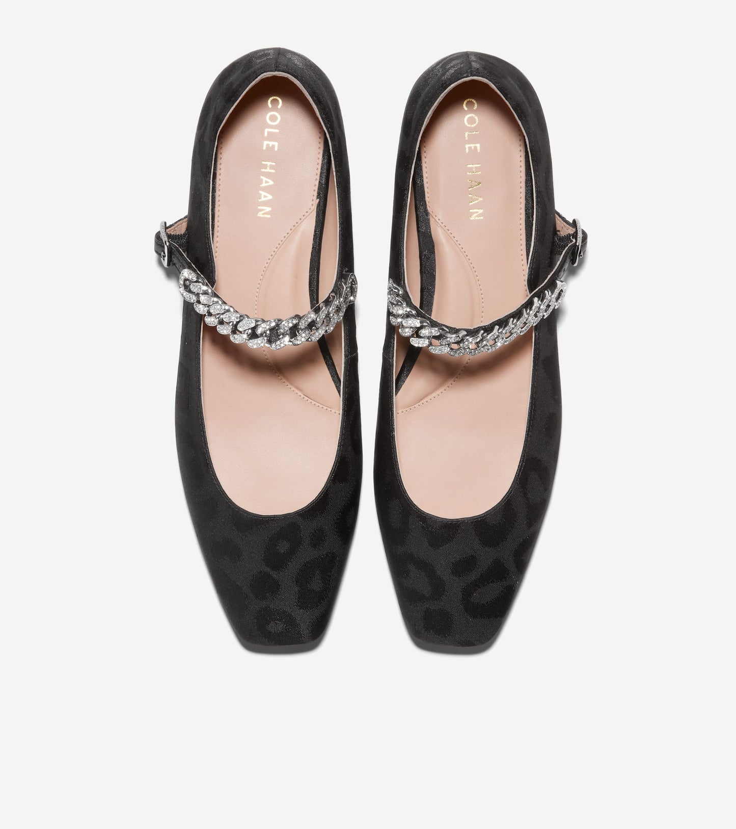 W27279:BLACK LEOPARD SATIN
