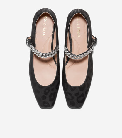 W27279:BLACK LEOPARD SATIN