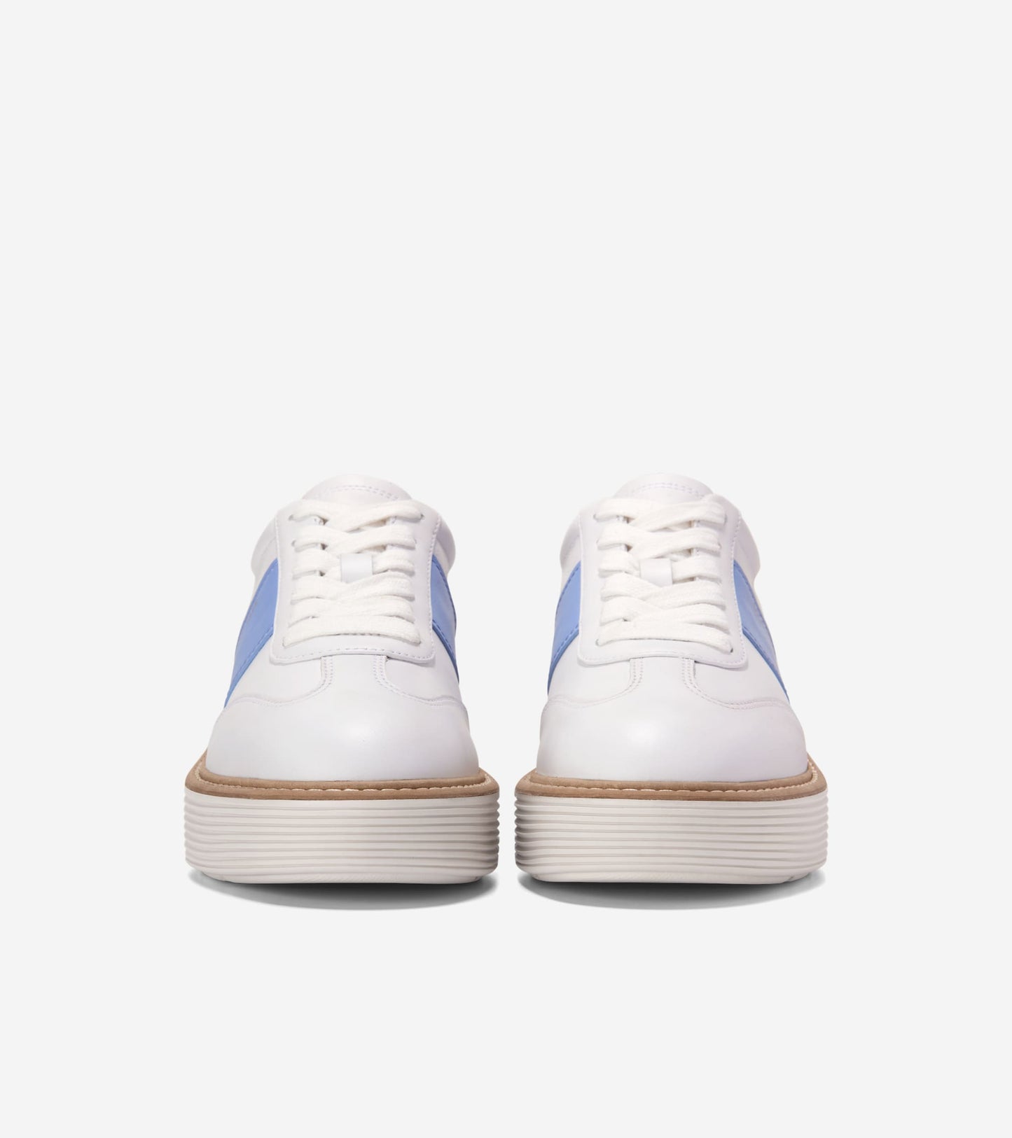 W35706:WHITE/HYDRANGEA/BISCUIT LTHR