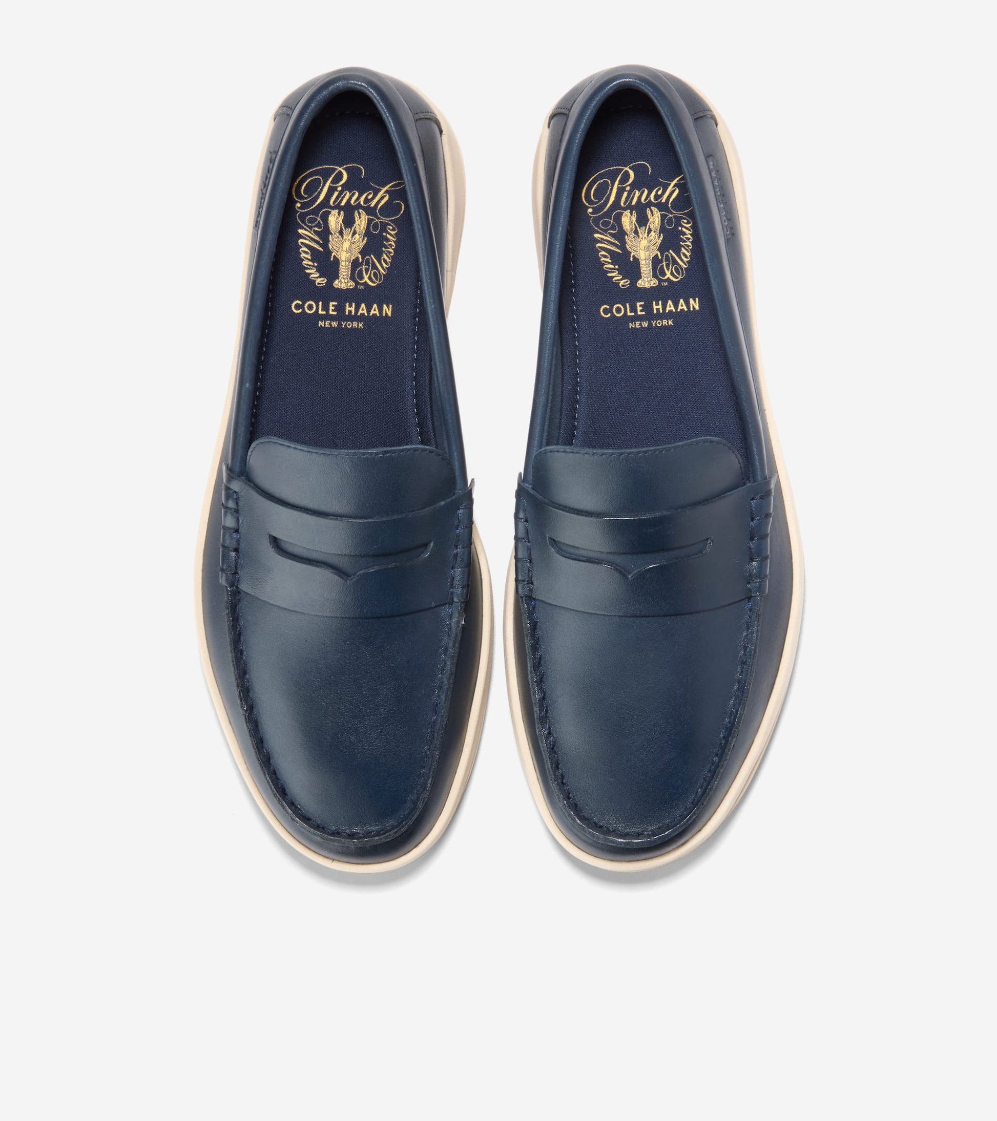 C43808:NAVY BLAZER / ANGORA