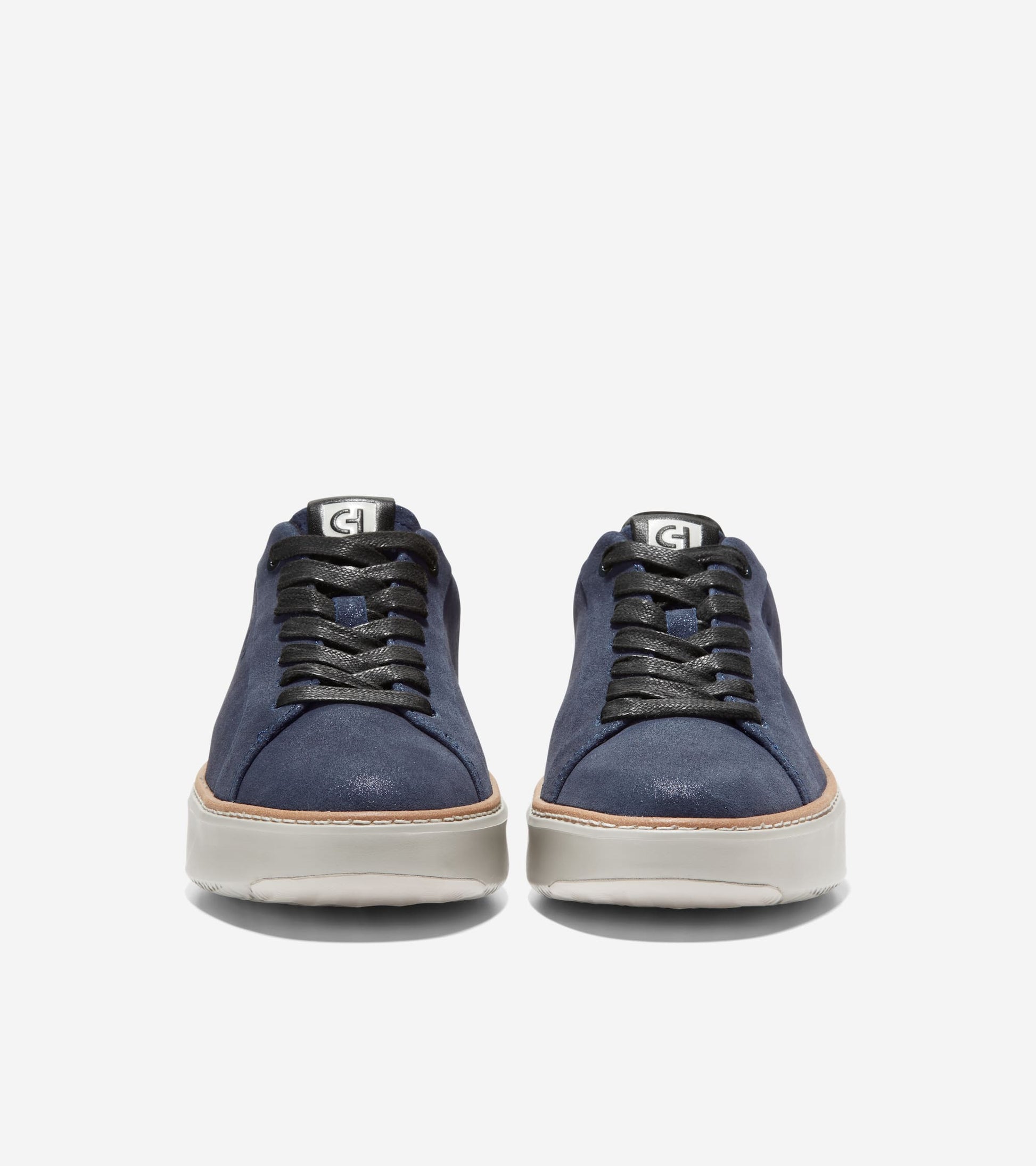 W27382:BLAZER BLUE METALLIC SUEDE LEATHER