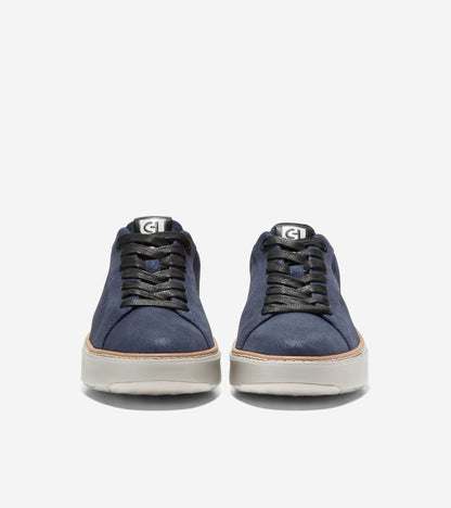 W27382:BLAZER BLUE METALLIC SUEDE LEATHER