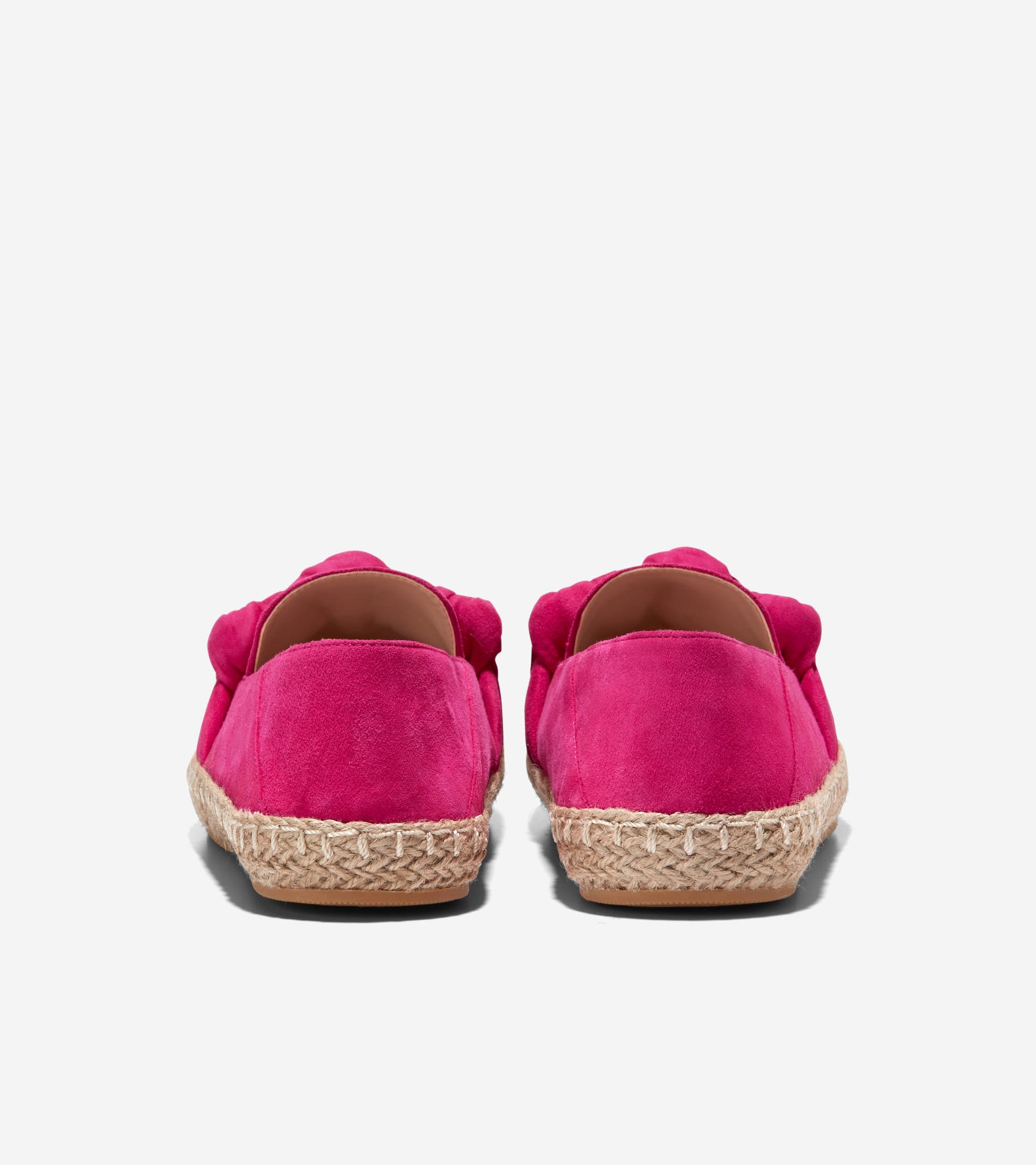 W28162:PINK PEACOCK SUEDE/NAT JUTE