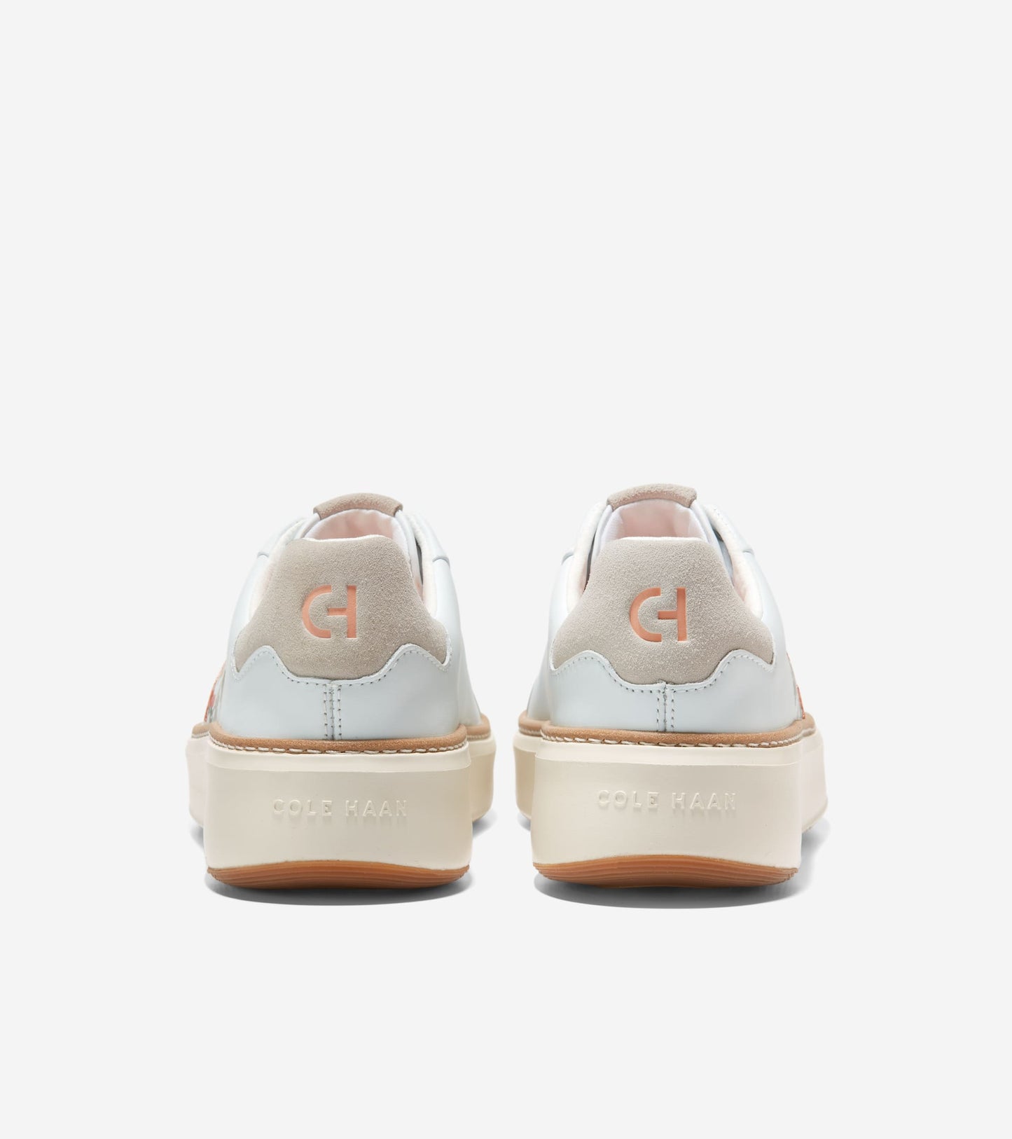 W25856:WHITE / ALABASTER GLEAM / IVORY / PEACH QUARTZ / FLORAL LOGO