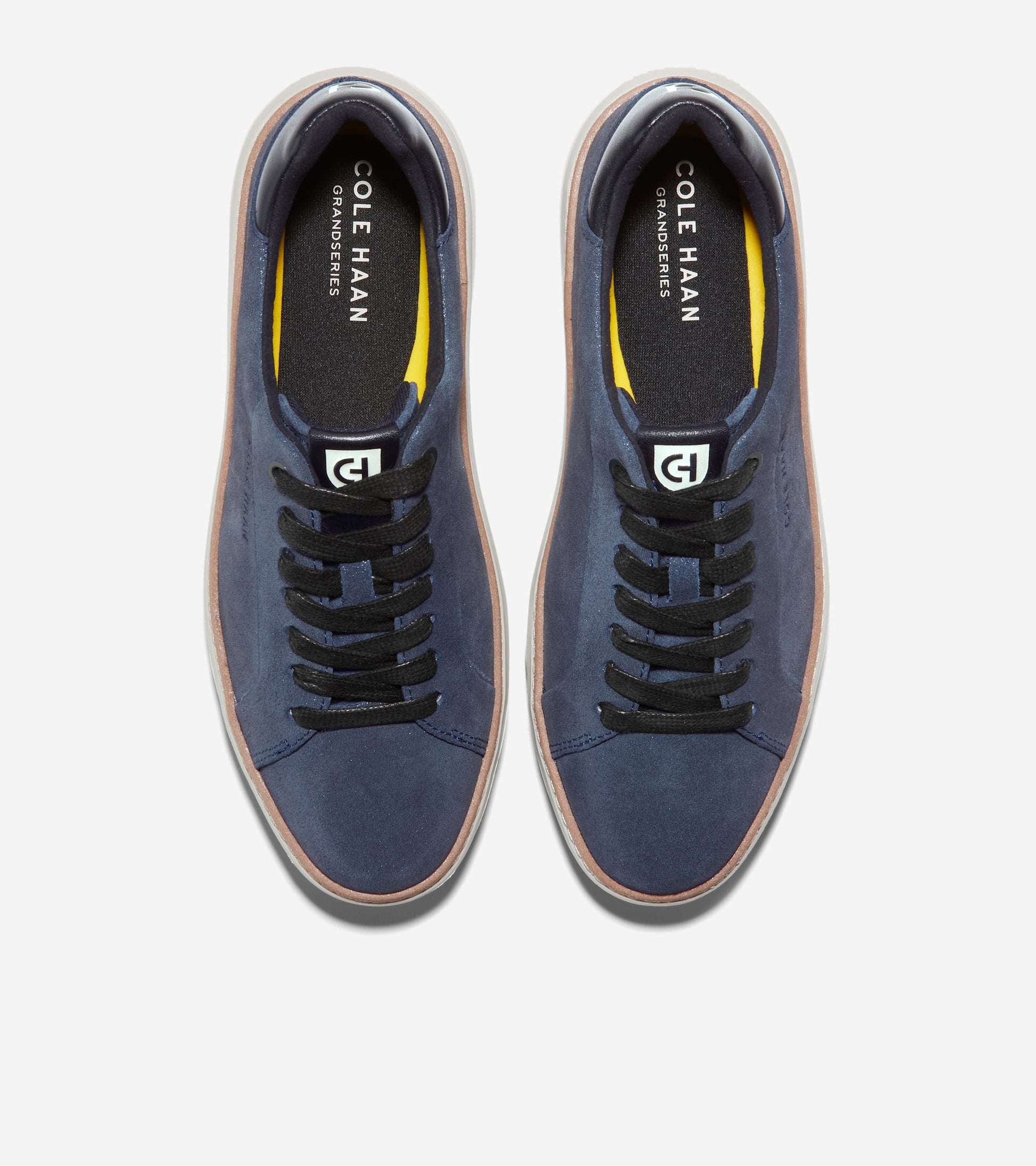 W27382:BLAZER BLUE METALLIC SUEDE LEATHER
