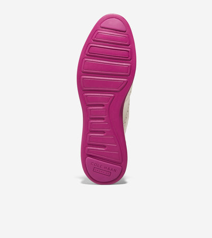 W24361:BIRCH TUMBLED NUBUCK/ FESTIVAL FUSCHIA FB/ FESTIVAL FUSCHIA MIDSOLE
