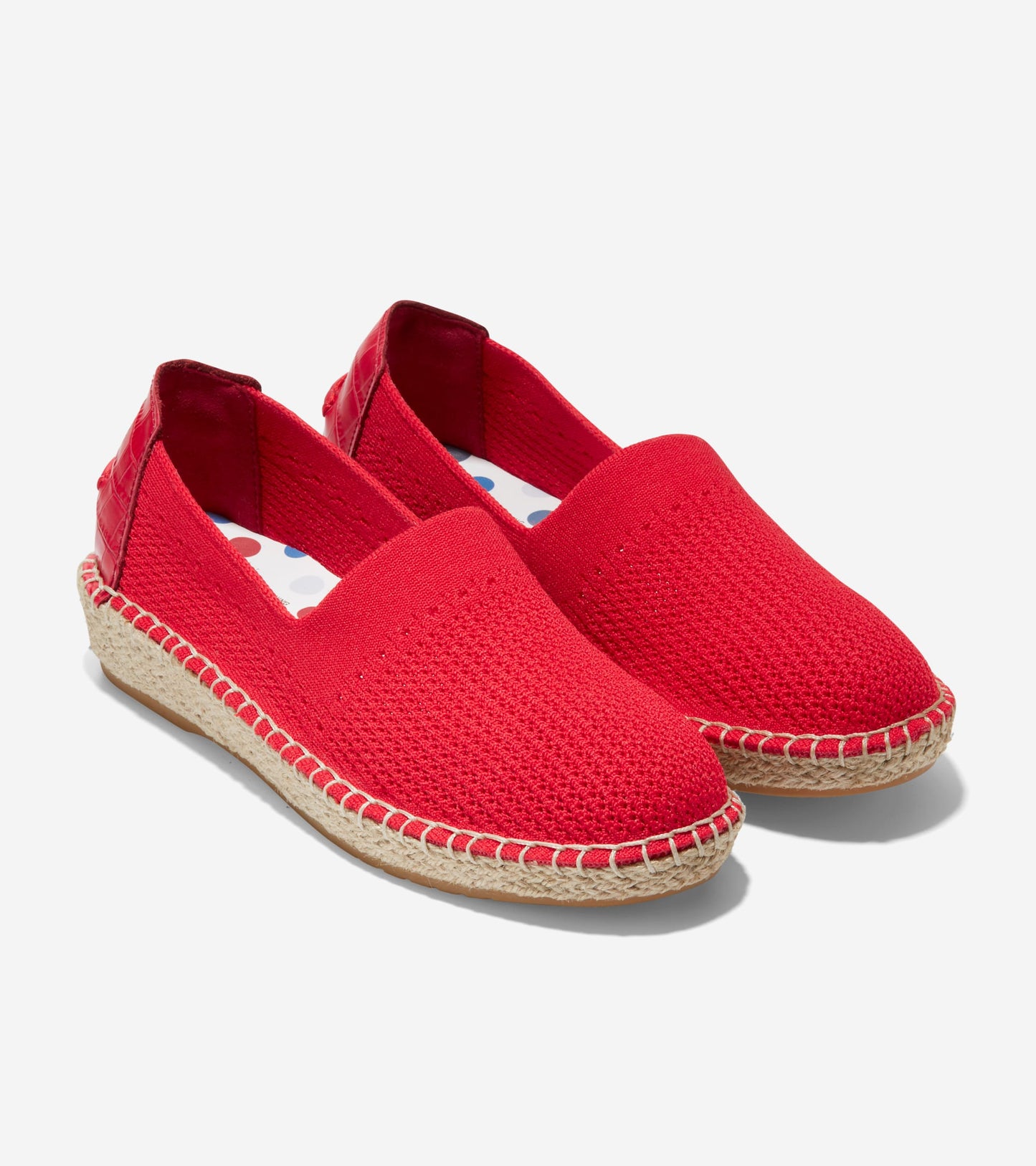W25830:4TH OF JULY MARKETING: TRUE RED KNIT/LTR/GUM OS