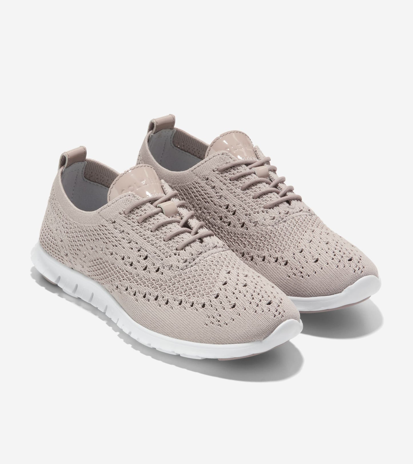 W14283:ETHEREA KNIT/ETHEREA PATENT/OPTIC WHITE