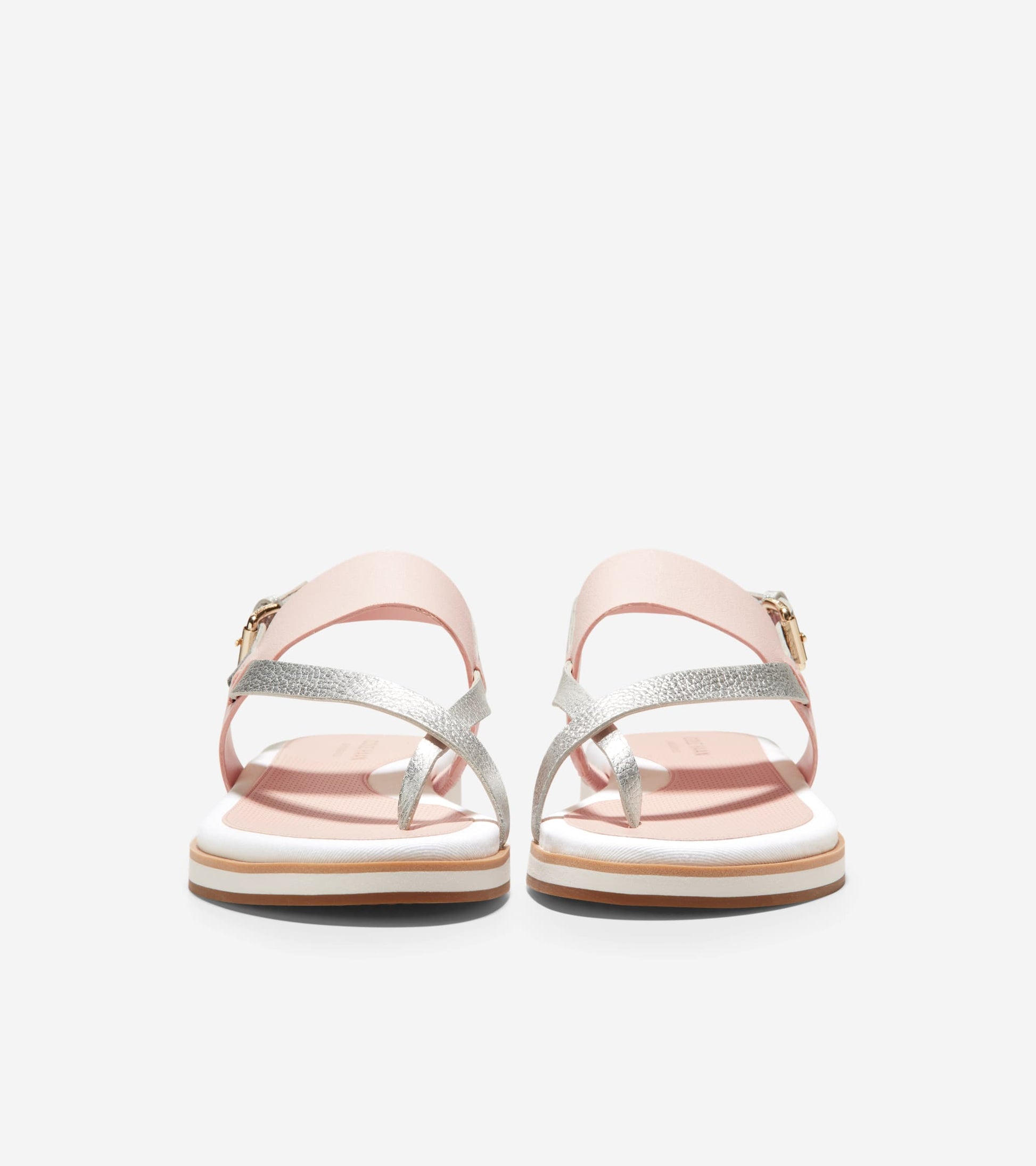 W24428:PEACH WHIP LTR/SILVER GRAINY LTR/OPTIC WHT EVA/GUM OS