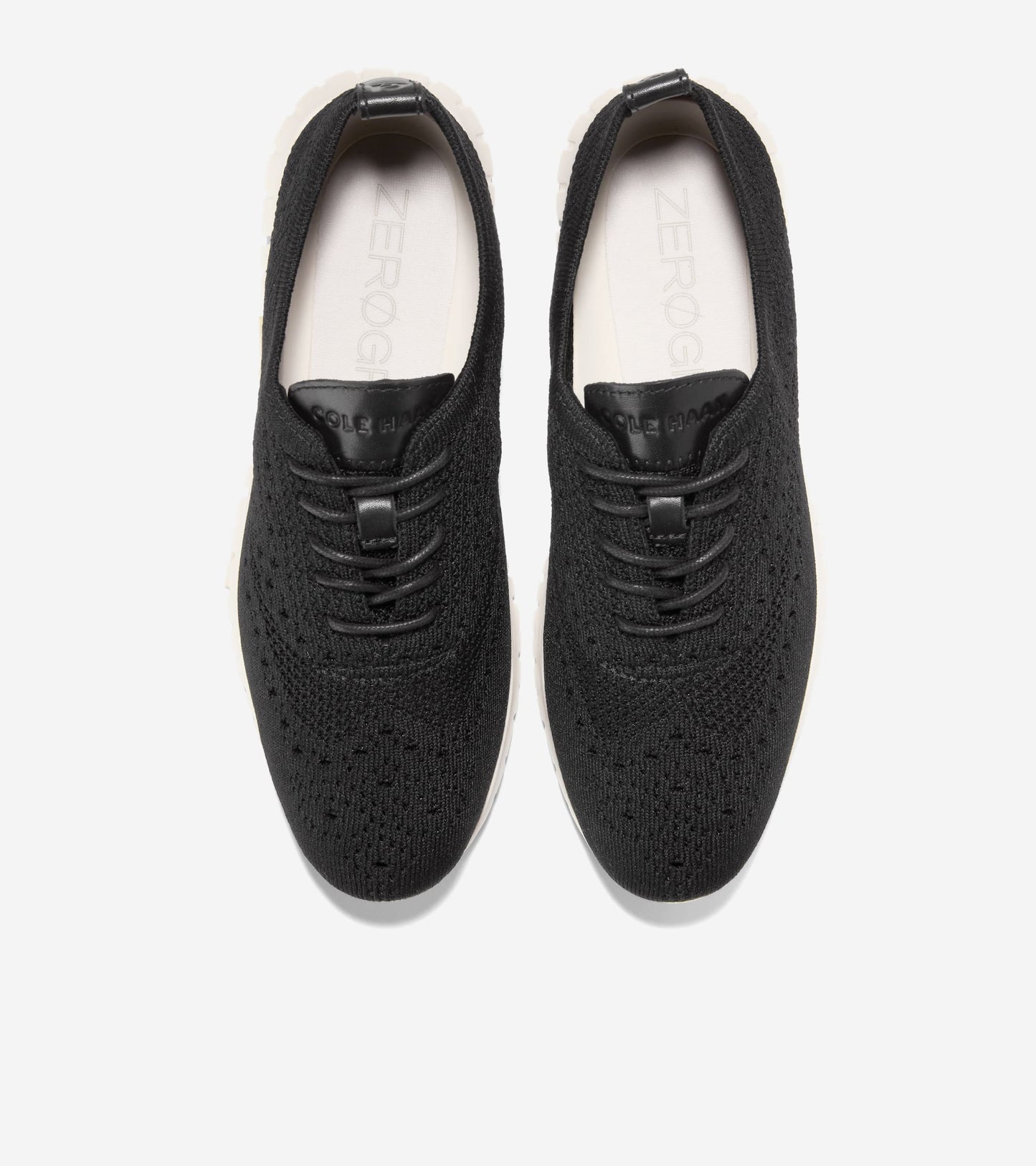 W06723:BLACK KNIT/LEATHER/IVORY